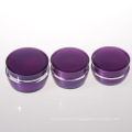 30g Double Wall Acrylic Jar Purple Jar Plastic Jar